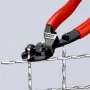 Tronchese a doppia leva knipex - 7121-mm.200 - testa inclinata