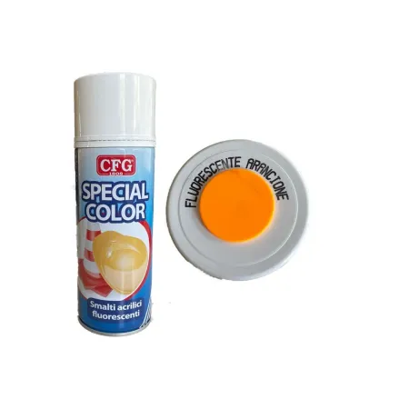 Vernice spray Acrilic color cfg - arancio fluo - ml.400