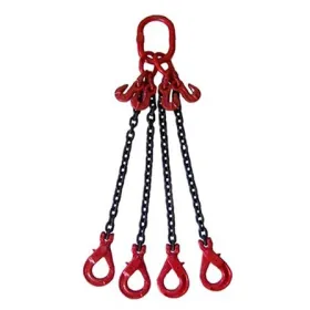Pendente catena 4 bracci - mm. 8-mt.2-t4.2 -