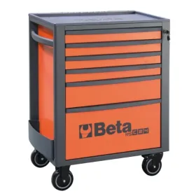 Cassettiera attrezzi beta - rsc24/6-o - orange