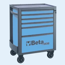 Cassettiera attrezzi beta - rsc24/6-b - blue