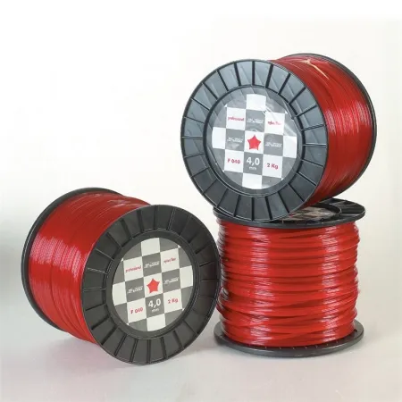 Filo decespugliatore quadro ++ - mm.3.0-212 mt. - professionale