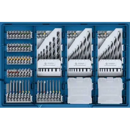 Trapano avvitatore bosch - gsr 18v-55 - 2x4.0ah pick&click