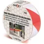 Nastro pvc riflettente - mm.50x33mt. - rosso/bianco