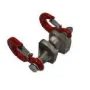GANCIO DOPPIO PER VF80 BOLT / VF105 RED IRON