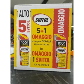 Svitol spray in cartone da 6 - ml. 400+100 - arexons