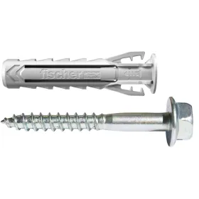Tassello sx plus fischer - 8x40 - c/vite legno te