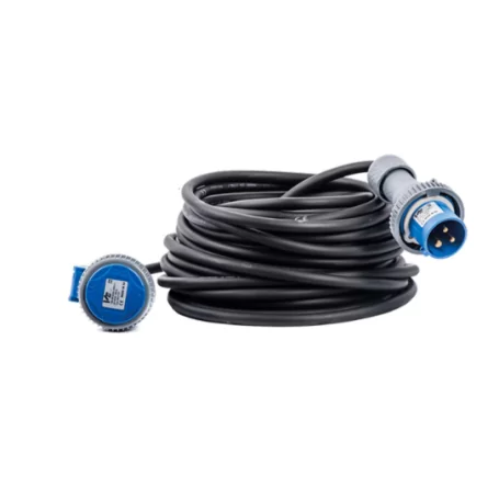 Prolunga industriale cee - mt.20 - 230v 16a 2p+t