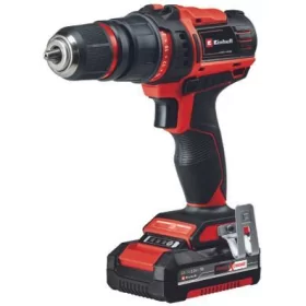 Trapano avvitatore einhell - te-cd 18/45 3xli - caricatore + 2x2,0ah
