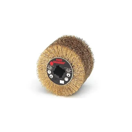 Ruota in filo ROSVER per 9741J, RFA 100x120x13, ruota in filo d'acciaio ottonato