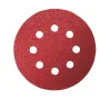 Fogli abrasivi d.115 v bosch - 2608605104 - rossi-gr.60-pz.5