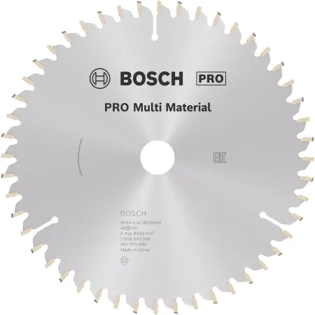 Lama circolare widia bosch - 184x30-d.48 - mm mu