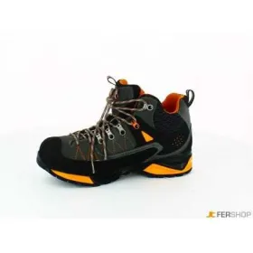 Scarponcino antracite/arancio - tg.40 - mountain tech w3 wp s3