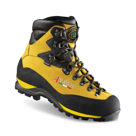 Scarpone trekking andrew - n.44 - giallo