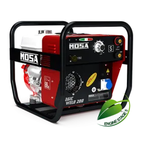 Motosaldatrice mosa - new magic weld - motore honda