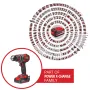 Trapano avvitatore einhell pro - tp-cd 18/60 li - linea pro con 1 batt.da 2,0ah