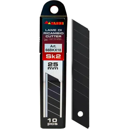 Lame ricambio per cutter mass - mm.25 pz.10 -