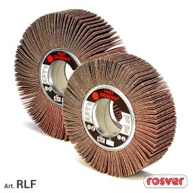 Ruota lamellare - rlf-d.100-gr.120 - rosver-f.19