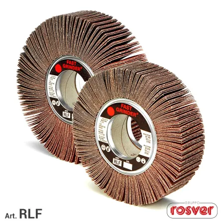 Ruota lamellare - rlf-d.100-gr.120 - rosver-f.19