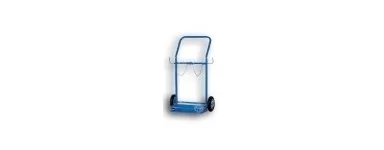 Allestimenti per officina: carrelli portabombole